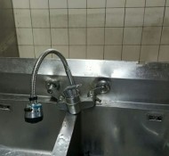 안양 주방 수도관누수 물샐때 배관공사1